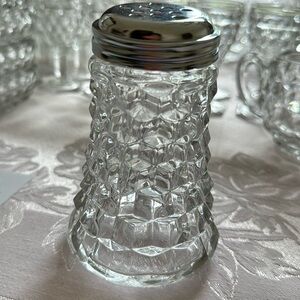 Fostoria Americana Cubist Parmesan cheese shaker